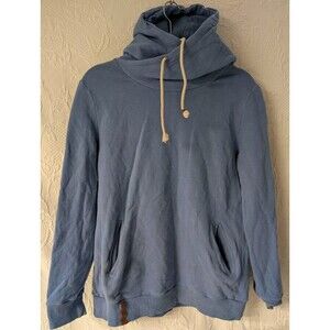 Ampersand Avenue Women’s Blue  Sweatshirt Hoodie Size L Kind Heart Fierce Mind